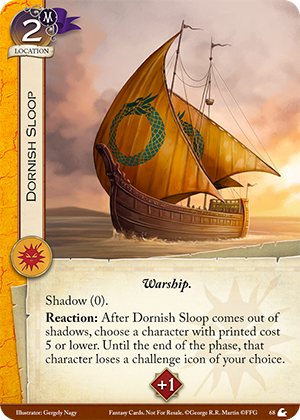 Dornish Sloop