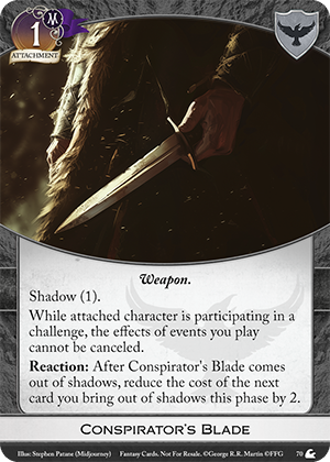 Conspirator's Blade