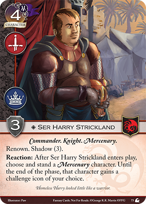 Ser Harry Strickland