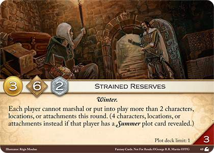 Strained Reserves