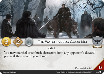 The Watch Needs Good Men