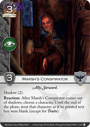 Marsh's Conspirator