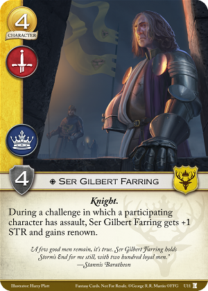 Ser Gilbert Farring