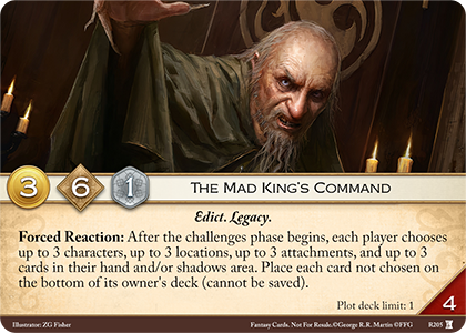 The Mad King's Command