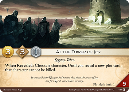 At the Tower of Joy
