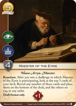 Maester of the Eyrie