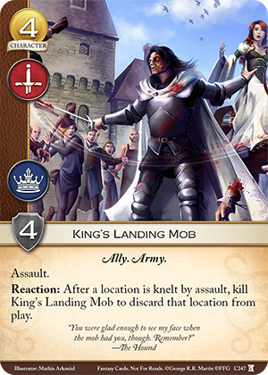 King's Landing Mob