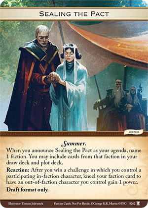 Sealing the Pact