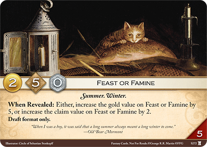 Feast or Famine