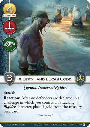 Left-Hand Lucas Codd