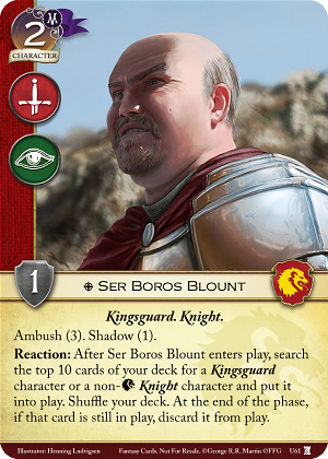 Ser Boros Blount