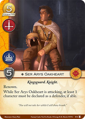 Ser Arys Oakheart